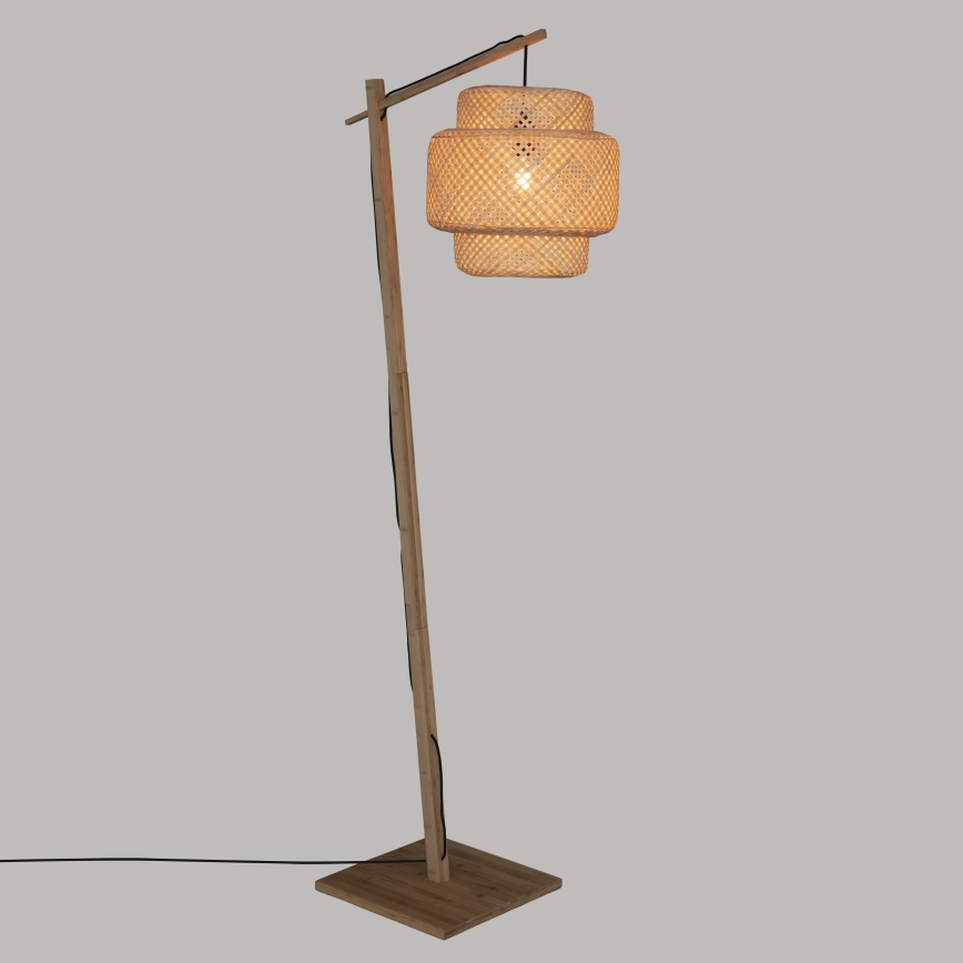 Atmosphera - Stojacia lampa LIBY 1xE27/40W/230V bambus