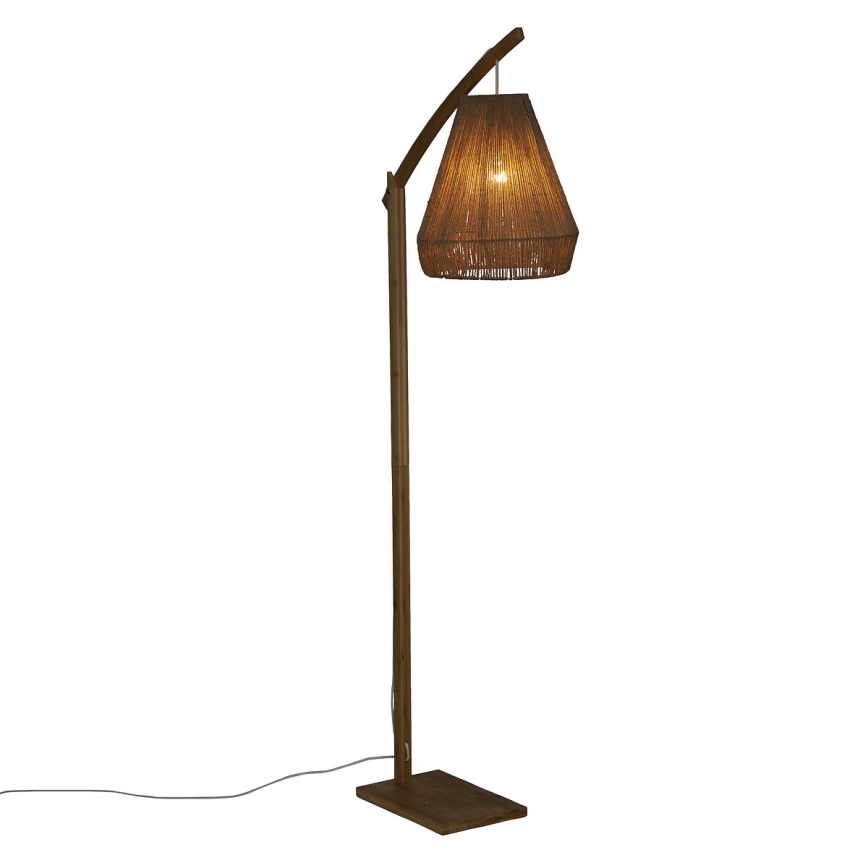 Atmosphera - Stojacia lampa PALM 1xE27/60W/230V bambus/konope