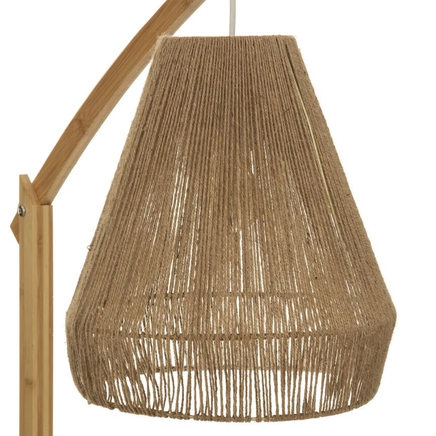 Atmosphera - Stojacia lampa PALM 1xE27/60W/230V bambus/konope