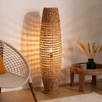 Atmosphera - Stojacia lampa SAND 1xE27/40W/230V buk/vodný hyacint