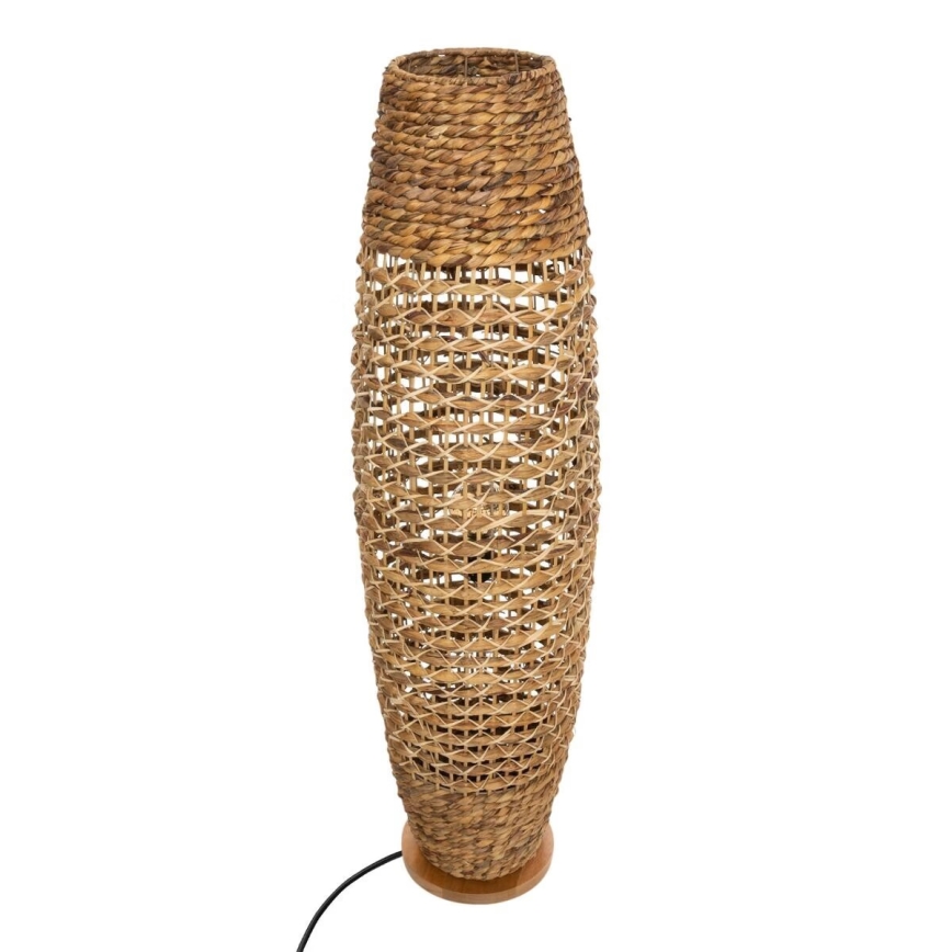 Atmosphera - Stojacia lampa SAND 1xE27/40W/230V buk/vodný hyacint