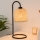 Atmosphera - Stolná lampa ALI 1xE27/25W/230V bambus