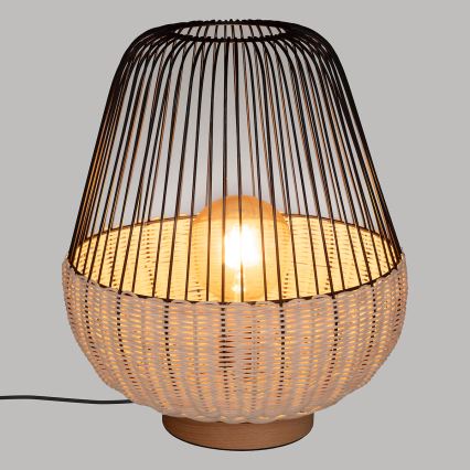 Atmosphera - Stolná lampa ANEA 1xE27/40W/230V ratan