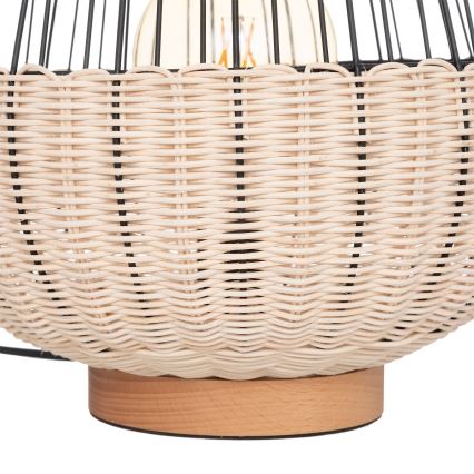 Atmosphera - Stolná lampa ANEA 1xE27/40W/230V ratan