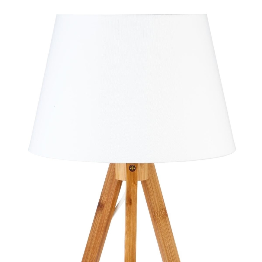 Atmosphera - Stolná lampa BAHI 1xE14/40W/230V bambus