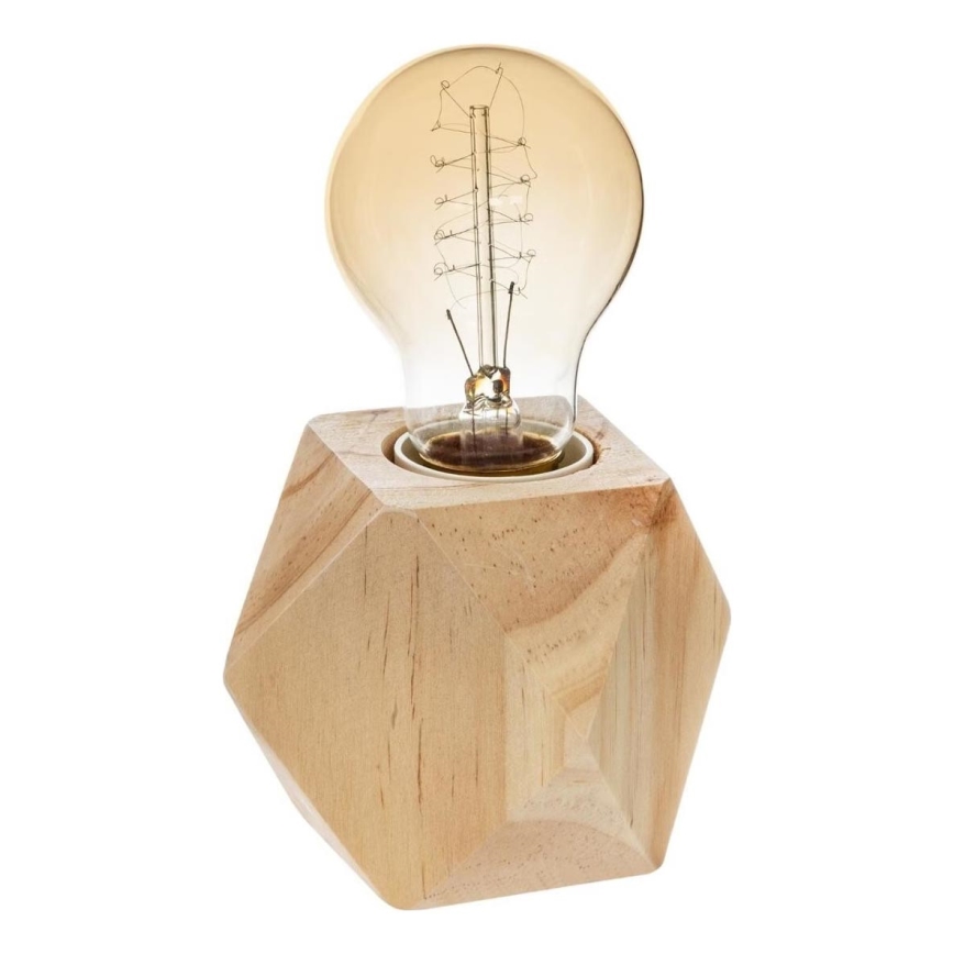 Atmosphera - Stolná lampa BAHIA 1xE27/25W/230V borovica