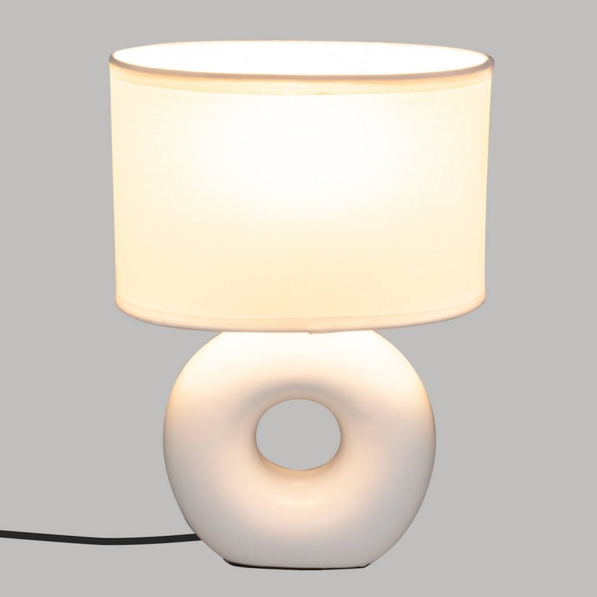 Atmosphera - Stolná lampa BARU 1xE14/40W/230V biela