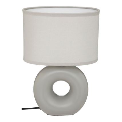 Atmosphera - Stolná lampa BARU 1xE14/40W/230V šedá