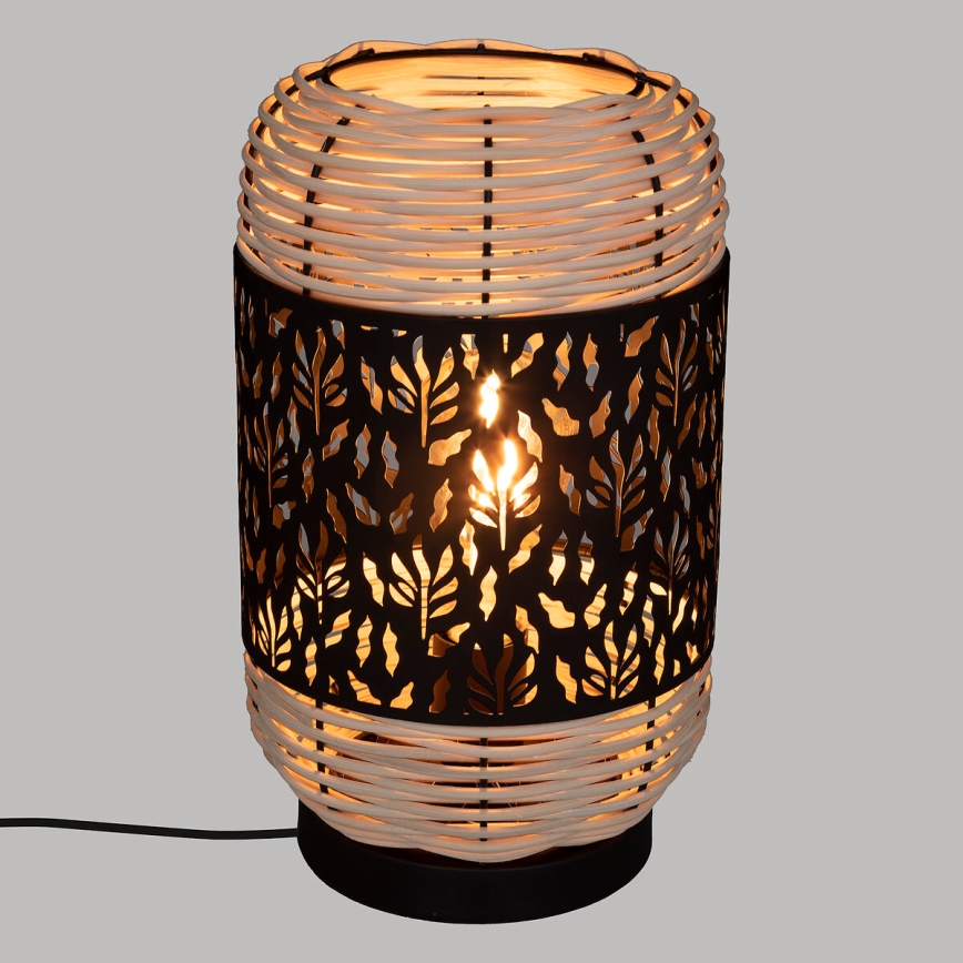 Atmosphera - Stolná lampa CALY 1xE27/40W/230V ratan