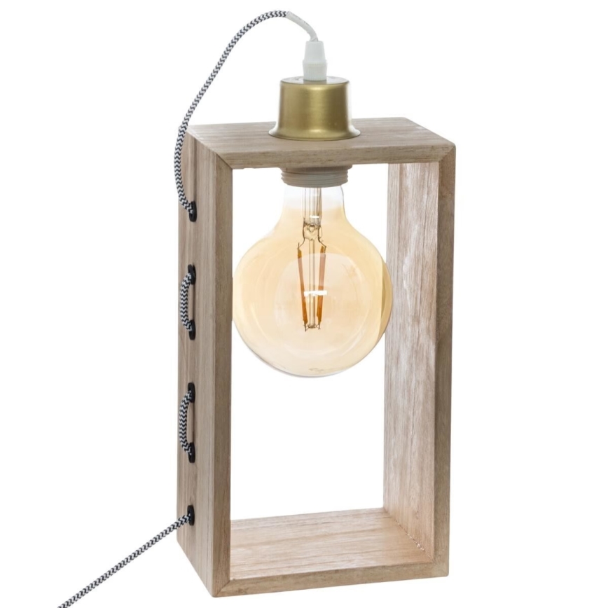 Atmosphera - Stolná lampa IWATA 1xE27/25W/230V pavlonie