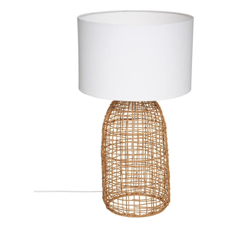 Atmosphera - Stolná lampa KARLA 1xE27/25W/230V ratan
