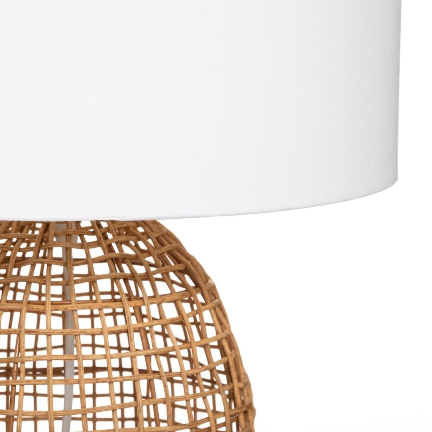 Atmosphera - Stolná lampa KARLA 1xE27/25W/230V ratan