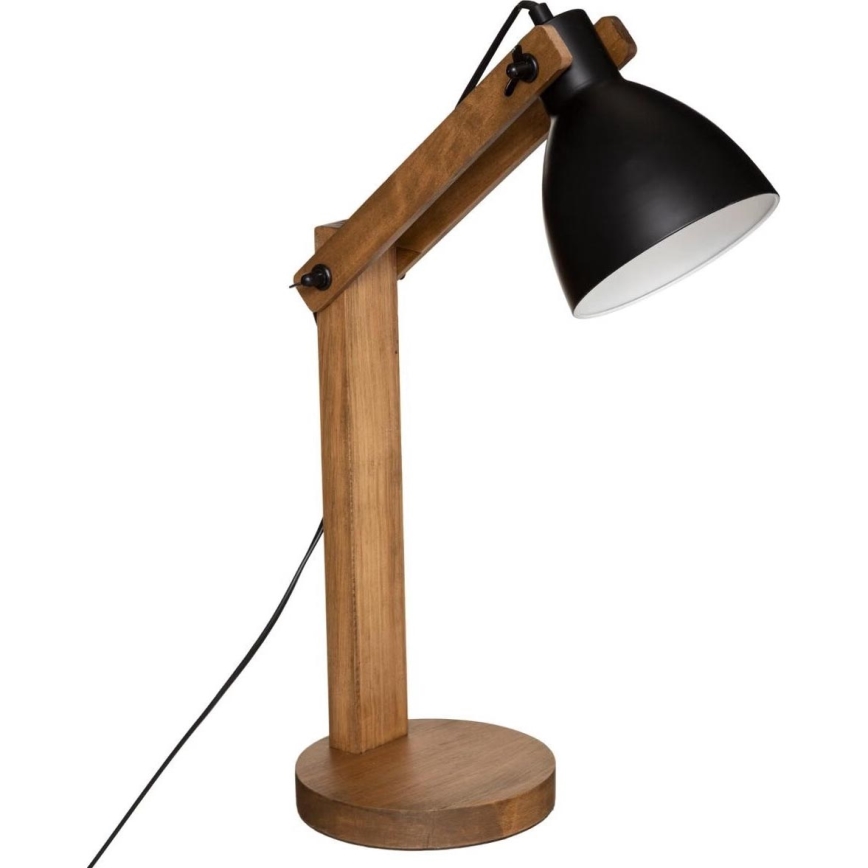 Atmosphera - Stolná lampa KUBA 1xE14/25W/230V borovica
