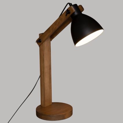Atmosphera - Stolná lampa KUBA 1xE14/25W/230V borovica
