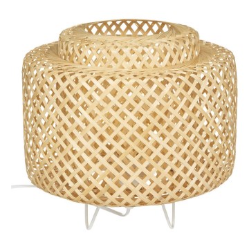 Atmosphera - Stolná lampa LIBY 1xE27/40W/230V bambus
