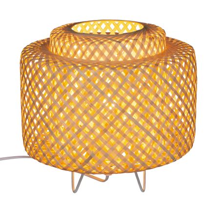 Atmosphera - Stolná lampa LIBY 1xE27/40W/230V bambus