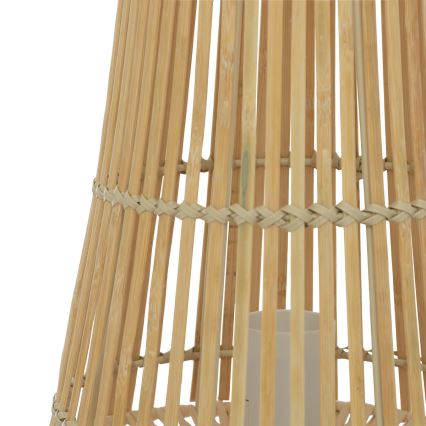 Atmosphera - Stolná lampa MAHE 1xE27/25W/230V bambus