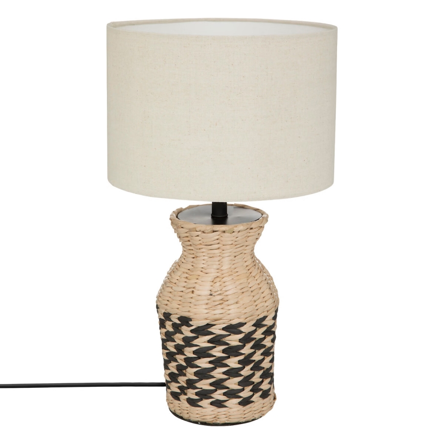 Atmosphera - Stolná lampa MENA 1xE27/40W/230V vodný hyacint