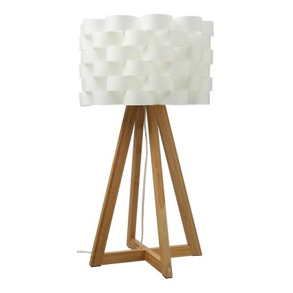 Atmosphera - Stolná lampa MOKI 1xE14/40W/230V bambus