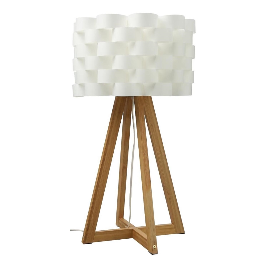 Atmosphera - Stolná lampa MOKI 1xE14/40W/230V bambus