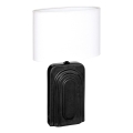 Atmosphera - Stolná lampa MONIA 1xE14/60W/230V čierna/biela