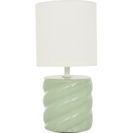 Atmosphera - Stolná lampa NOLY 1xE14/40W/230V zelená