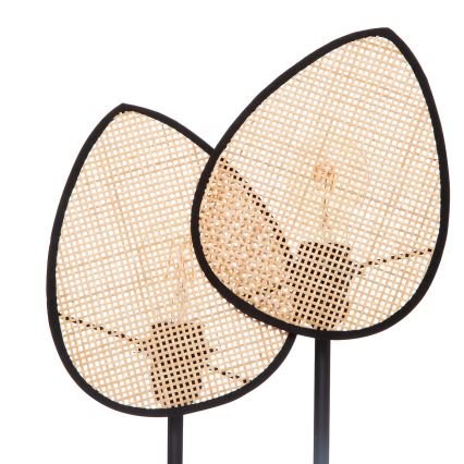 Atmosphera - Stolná lampa OLME 1xE27/40W/230V ratan
