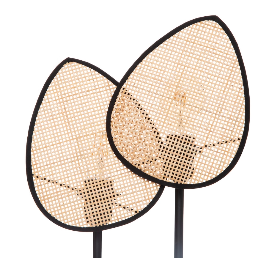 Atmosphera - Stolná lampa OLME 2xE27/40W/230V ratan