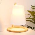 Atmosphera - Stolná lampa PITA 1xE14/40W/230V bambus