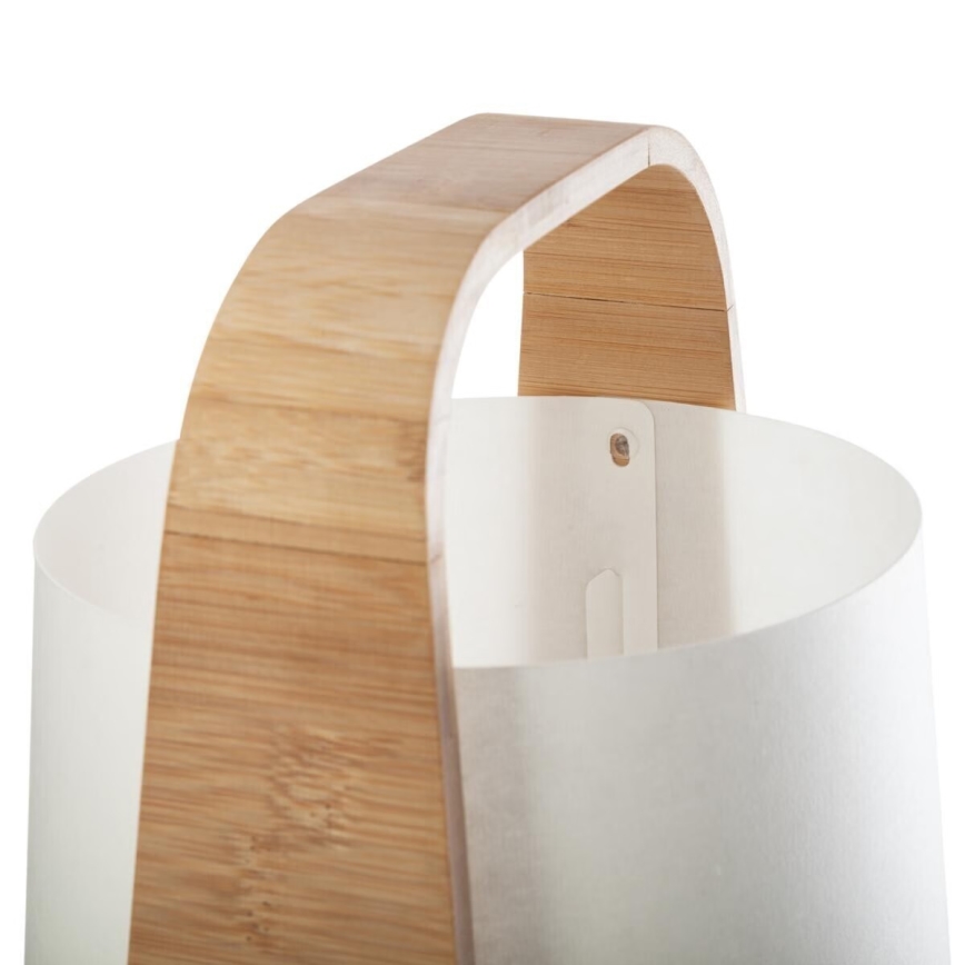 Atmosphera - Stolná lampa REX 1xE14/40W/230V bambus