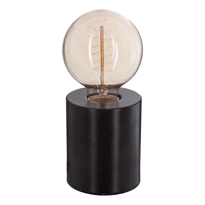 Atmosphera - Stolná lampa SABA 1xE27/40W/230V čierna