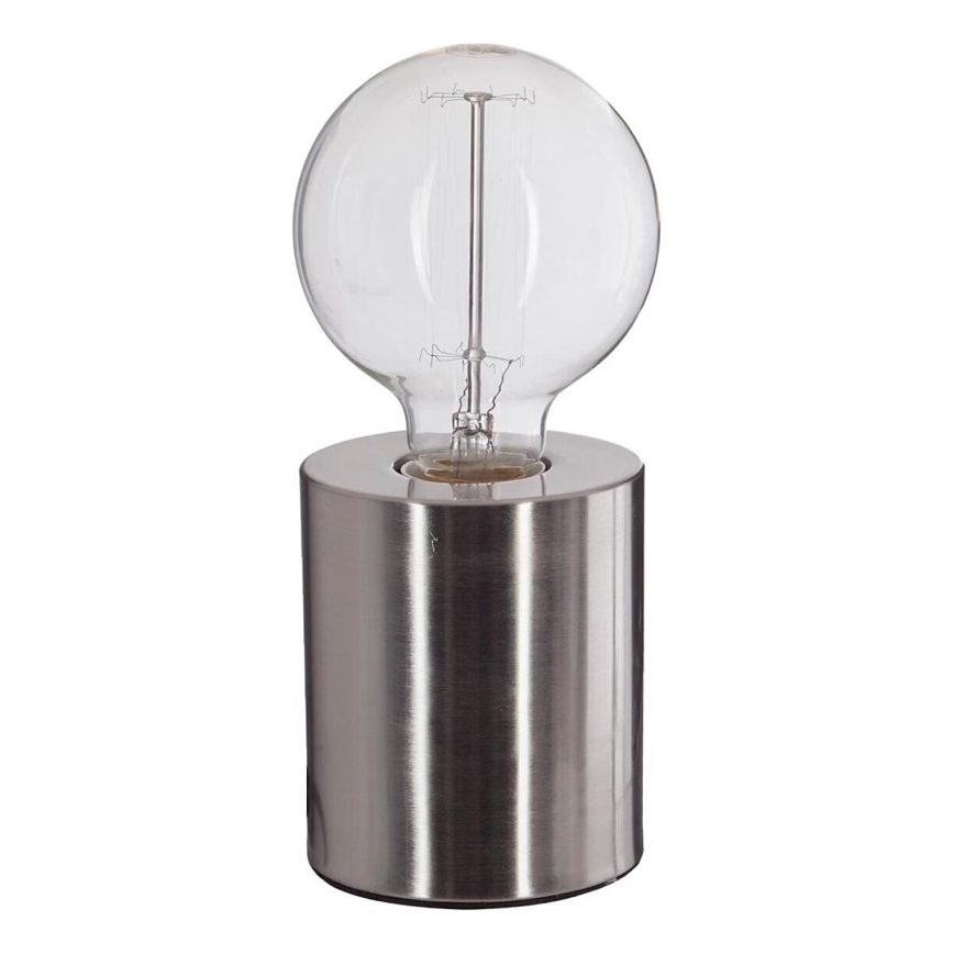 Atmosphera - Stolná lampa SABA 1xE27/40W/230V strieborná