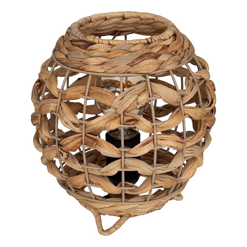 Atmosphera - Stolná lampa SAND 1xE27/40W/230V vodný hyacint