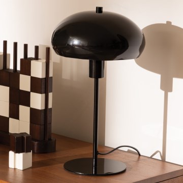 Atmosphera - Stolná lampa SAVIO 1xE14/25W/230V čierna