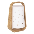 Atmosphera - Stolná lampa STARS 1xE14/40W/230V bambus