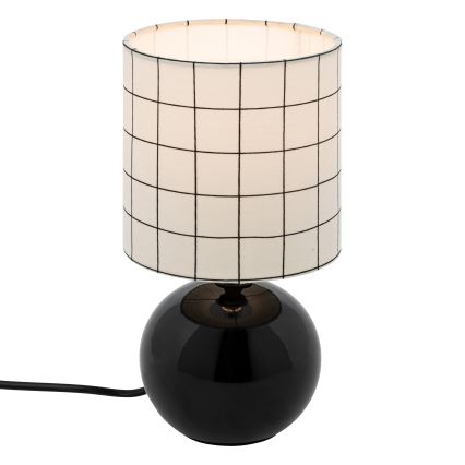 Atmosphera - Stolná lampa TIMÉO 1xE14/60W/230V čierna/biela