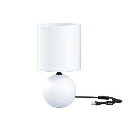Atmosphera - Stolná lampa TIMÉO 1xE14/60W/230V lesklá biela