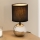 Atmosphera - Stolná lampa TIMÉO 1xE14/60W/230V lesklý chróm/čierna