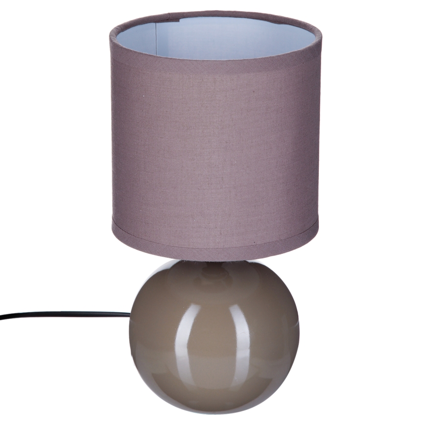 Atmosphera - Stolná lampa TIMÉO 1xE14/60W/230V taupe