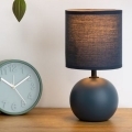 Atmosphera - Stolná lampa TIMÉO 1xE14/60W/230V tmavomodrá