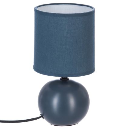 Atmosphera - Stolná lampa TIMÉO 1xE14/60W/230V tmavomodrá