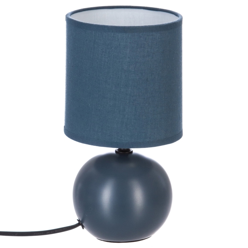 Atmosphera - Stolná lampa TIMÉO 1xE14/60W/230V tmavomodrá