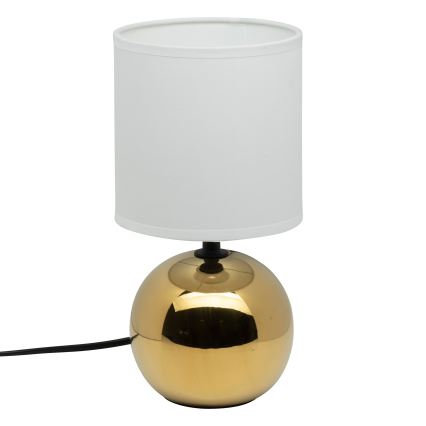 Atmosphera - Stolná lampa TIMÉO 1xE14/60W/230V zlatá/biela