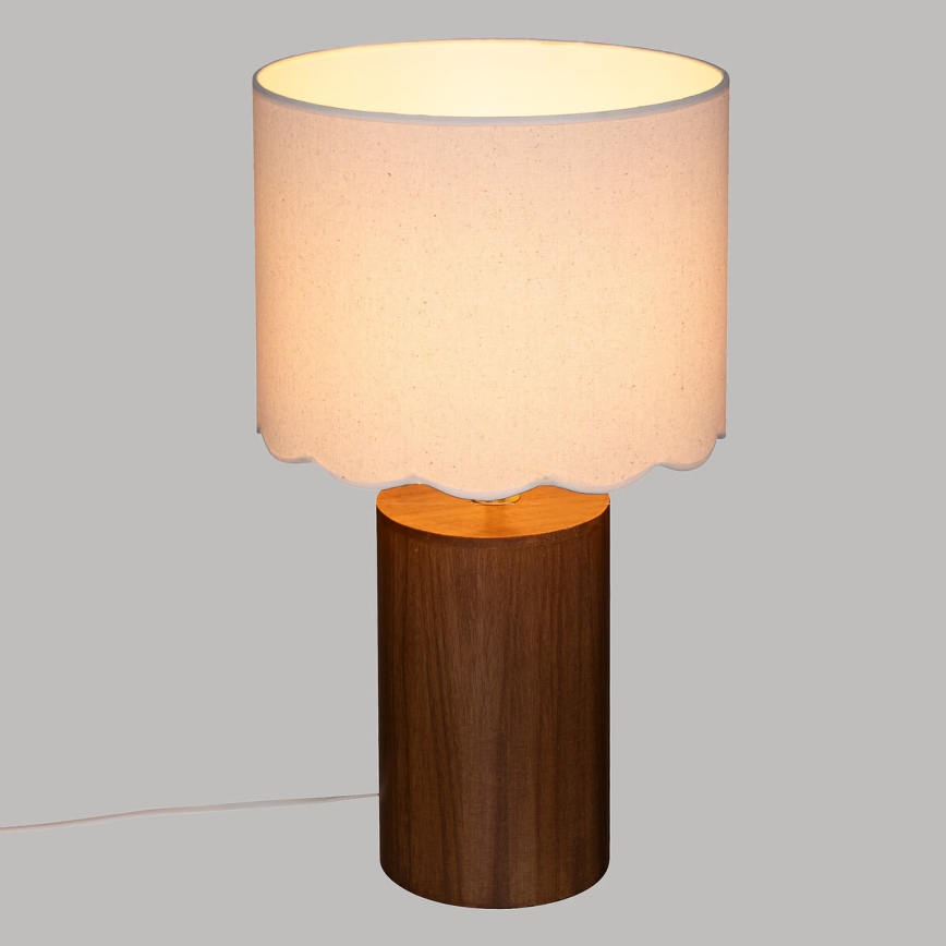 Atmosphera - Stolná lampa VANIA 1xE27/40W/230V borovica