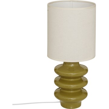 Atmosphera - Stolná lampa VINUS 1xE14/40W/230V khaki