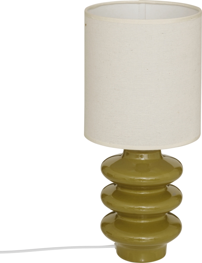 Atmosphera - Stolná lampa VINUS 1xE14/40W/230V khaki