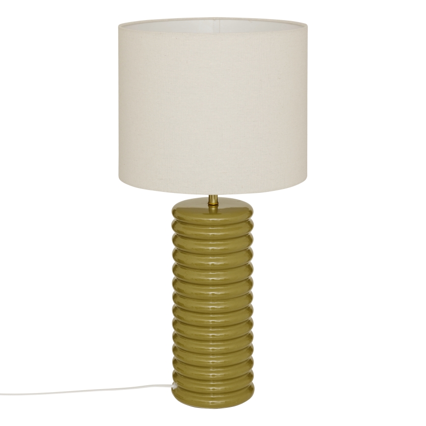Atmosphera - Stolná lampa VINUS 1xE27/60W/230V khaki