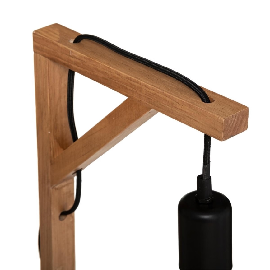 Atmosphera - Stolná lampa WILD 1xE27/25W/230V borovica