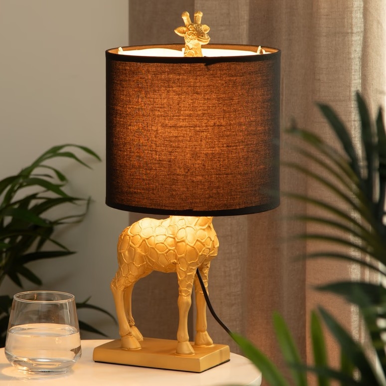 Atmosphera - Stolná lampa ŽIRAFA 1xE27/40W/230V