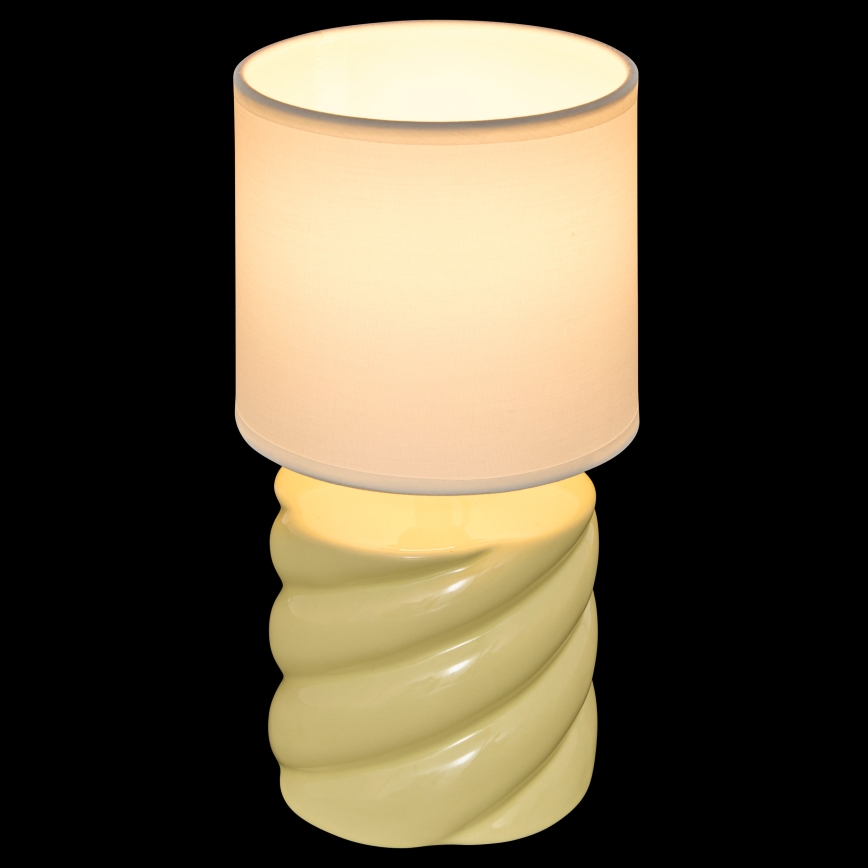 Atmosphera - Stolová lampa NOLY 1xE14/40W/230V žltá